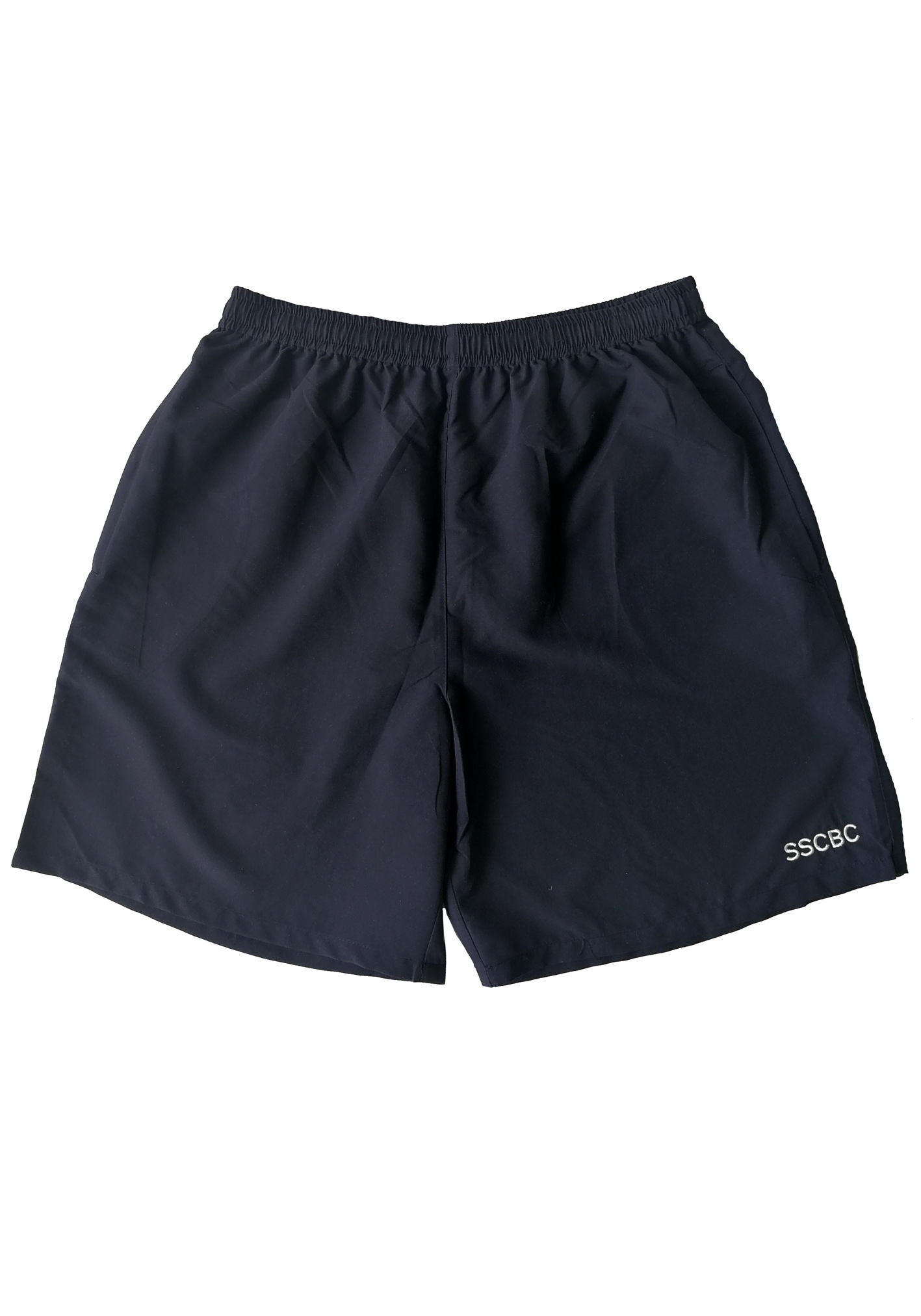 Ssc Balmain Unisex Sports Shorts Navy With Embroidery | Shop at Pickles ...