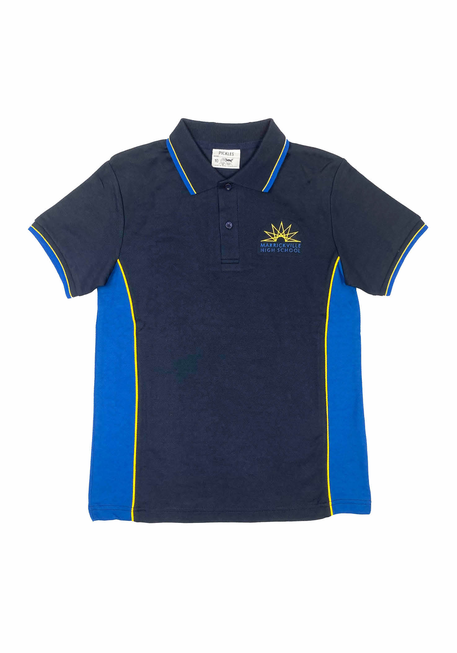 Marrickville High Sports Polo With Logo | Shop at Pickles Schoolwear ...