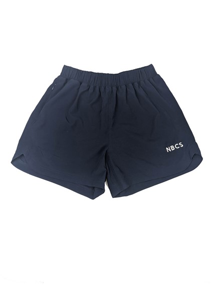 New Nbcs Girls Navy Stretch Microfibre Sport Shorts | Shop at Pickles ...