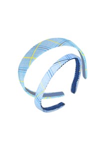 buy the latest St Michaels Lane Cove Girls Summer Check Alicebands - Narrow And Wide online