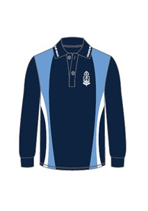 buy the latest Georges River Unisex Sublimated Sport Polo Long Sleeve online