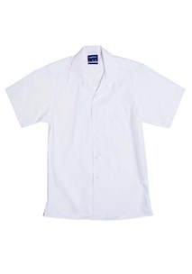 buy the latest Forestville Boys White Short Sleeve Open Neck Shirt online