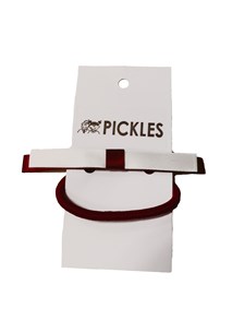 buy the latest Bexley North Double Satin Bow - Maroon/ White online