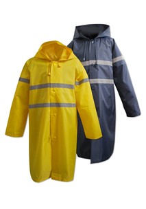 buy the latest Orange Grove Navy/Gold Unisex Raincoat online