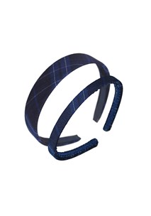 buy the latest St Michaels Lane Cove Girls Winter Check Alicebands - Narrow And Wide online