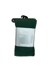 buy the latest Clovelly Bottle Green Cotton Tights - 2 Pack online