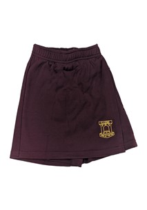 buy the latest Glebe Maroon Girls Sport Skort online