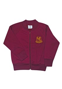 buy the latest Brookvale Unisex Maroon Fleece Zip Jacket online
