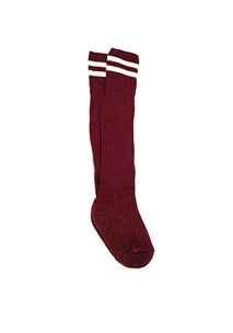 buy the latest Forestville Unisex Maroon Football Socks  online