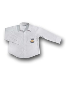 buy the latest St Martin's Boys White Long Sleeve Tie Collar Shirt  online