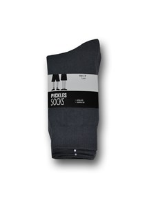 buy the latest Denham Court Unisex Grey Smooth Crew Socks - 3 Pack online