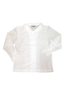 buy the latest St Michaels Lane Cove Girls Long Sleeve Blouse White online