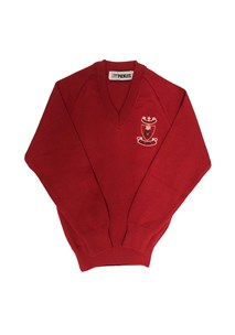 buy the latest Holy Cross Woollahra Unisex Red Cotton Jumper online