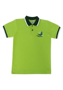 buy the latest Wentworth Point Poly Cotton Lime Short Sleeve Polo Shirt online