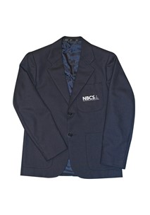 buy the latest Nbcs Navy Secondary Poly Wool Blazer - Unisex online