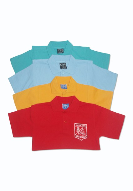 buy the latest Castle Cove Unisex Coloured Sport Polos online