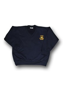 buy the latest St Martin's Unisex V-Neck Fleece Sweatshirt online
