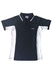 buy the latest Ssc Balmain Unisex Sports Polo Navy/White online